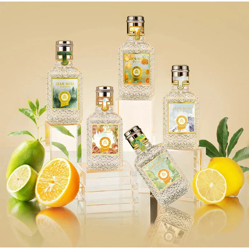 Floral Fruity Citrus Perfume Spray,Orange Basil Women Scent,Rose/Musk/Lemon/Pink Pepper/Patchouli Fragrance Mist,Clean Fresh EDT