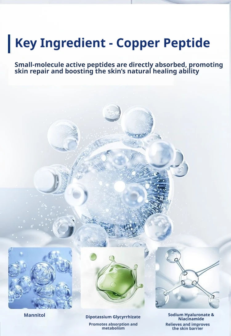 GHK-CU Blue Copper Serum Moisturizing Firmng Serum Hydration Brightening Essence Improve Elasticity Skin Care