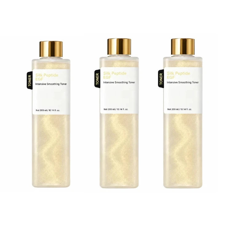 Silk Peptide EGF Smoothing Toner Revitalizing Hydrating Soothing Essence Water Improves Rough Skin Moisturizing Facial Toner