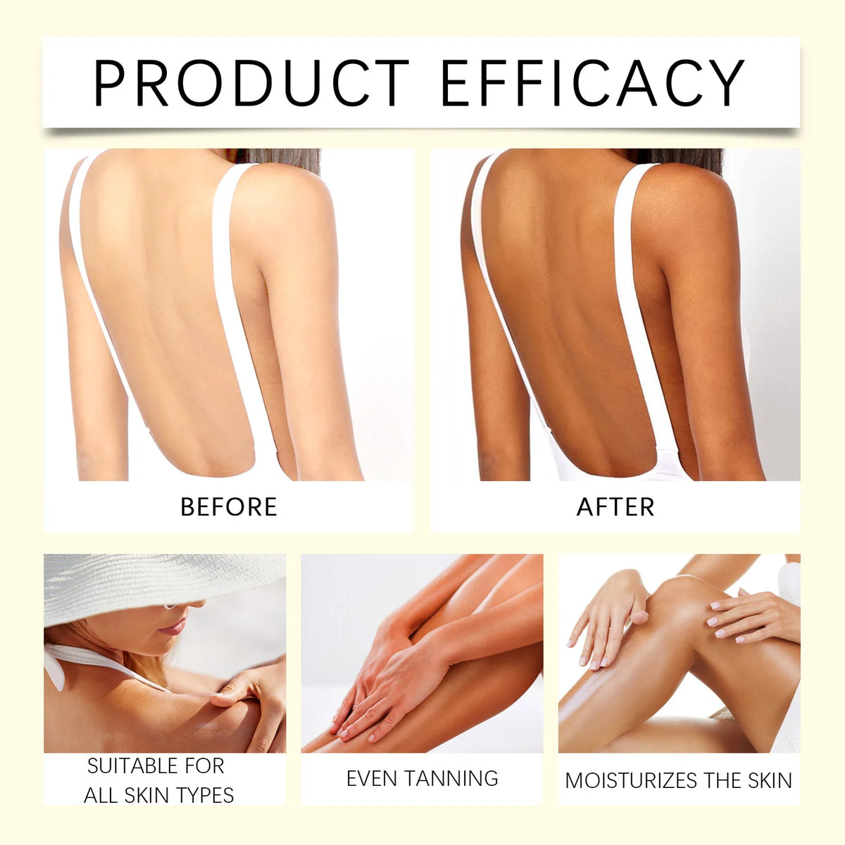 Shine Brown Tanning Accelerator Cream For Body Intensive Tanning Gel Nourish Dry Skin Deepen Lotion Sunless Facial Self Tanner