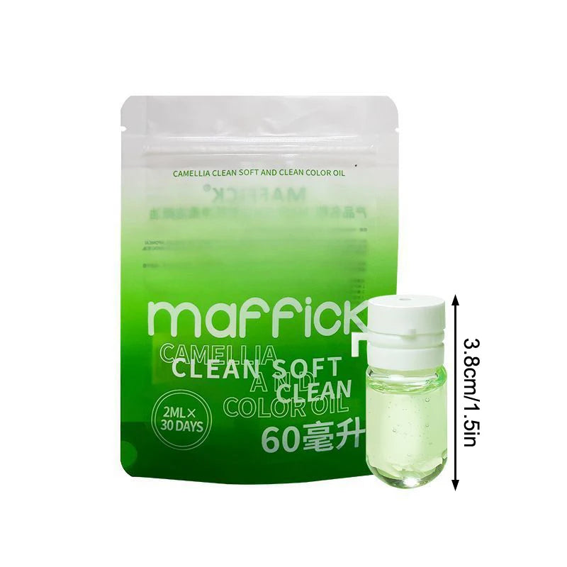 「7/10/30Pcs Cleansing Oil Camellia Secondary Facial Cleanser Deep Gentle Cleansing Travel Portable Single Makeup Remover Oil」