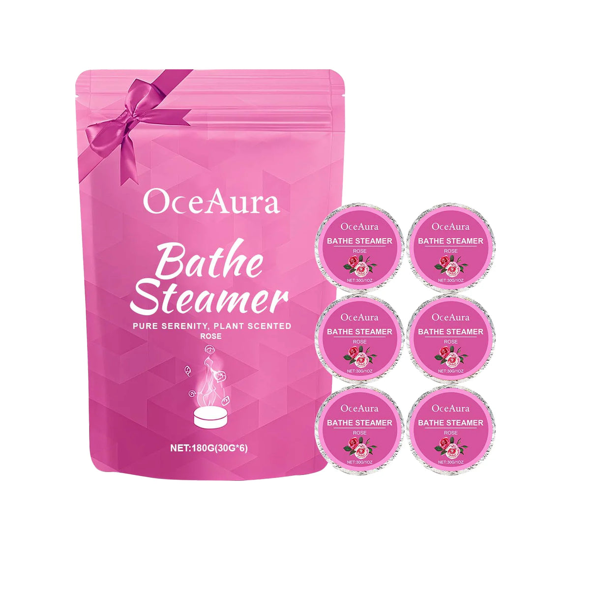 Shower Steamers Aromatherapy Stress Relief Adult Home Spa Bath Birthday Gifts Rose Shower Steamers Tablets Moisturize Nourishing