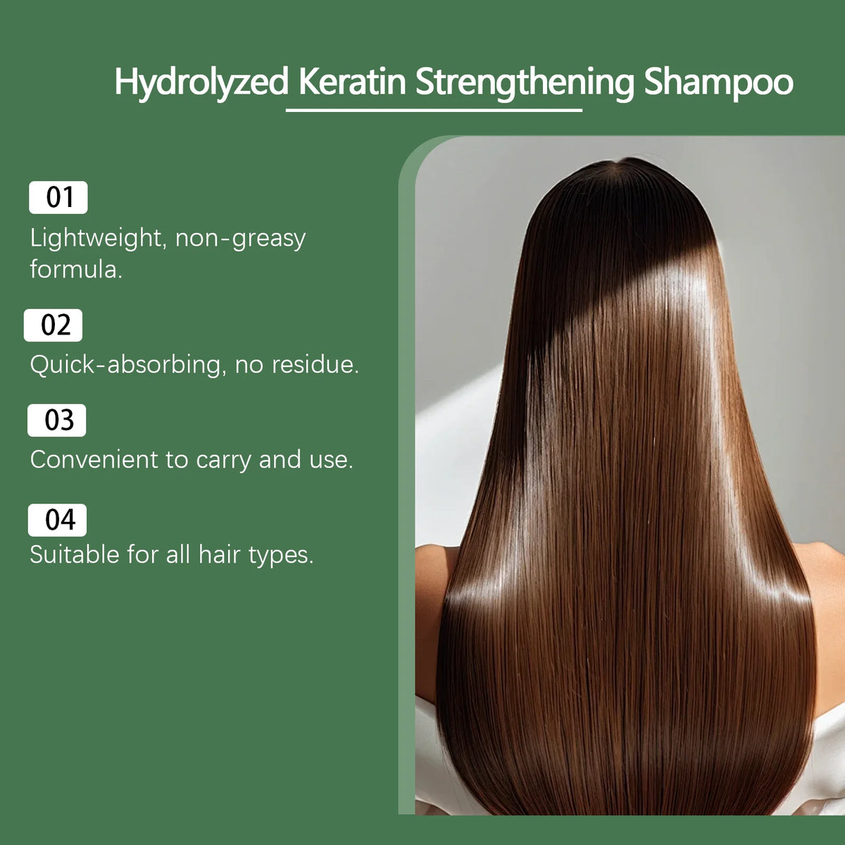Rosemary Hair Strengthen Shampoo Hair Growth Dense Hair Prevent Breakage Nourish Scalp Remove Dandruff Hair Volumizing Shampoo