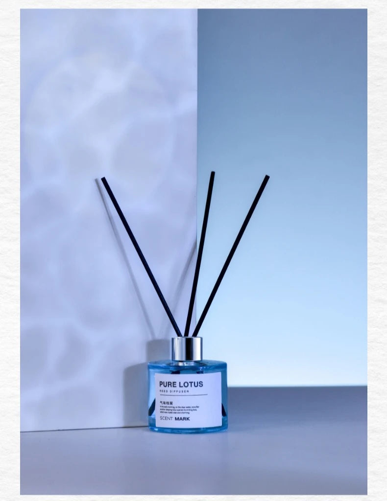 50ml Reed Diffuser Sets Rose Lavender Jasmine Essential Oil with Expanding Stick Hotel Home Aromatherapy Air Fresh Fragrance
