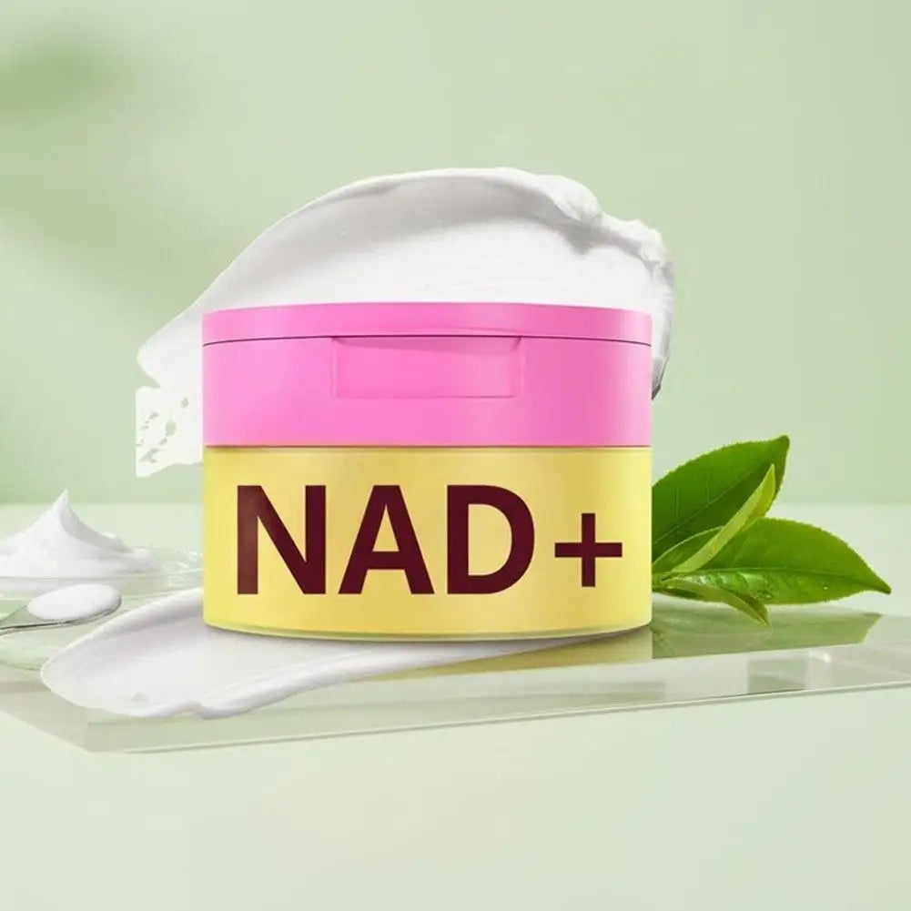 Complete Skin Care Kit - Centella Asiatica Polishing Pads & NAD+ Anti-Aging Cream, Improve Elasticity, Brighten & Moisturizing