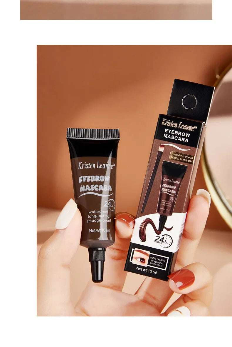 Professional Eyebrow Enhancers Cream Women Natural Liquid Dyeing Eyebrow Set Brow Tattoo Pigments Lasting Waterproof Eyebrow Gel