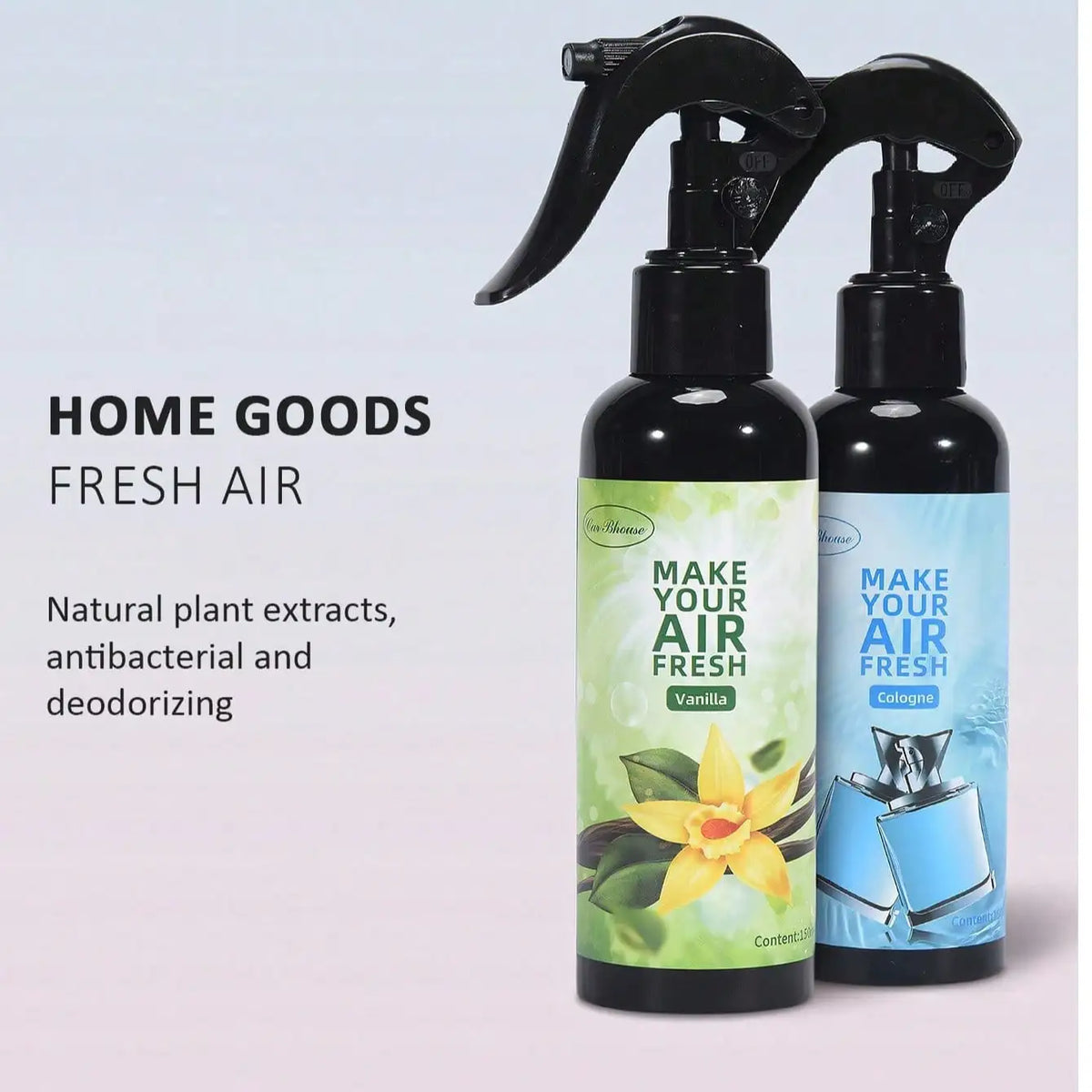 1pc Plant Extract Aromatherapy Spray, Clothing & Home & Car Strong Air Freshener, Aroma Diffuser, Naturally Emits To Remove Odor