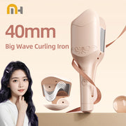 Electric Hair Curler 40mm Large Wave Styling Ceramic Hair Long Lasting Curling Iron Styling Tool Curling Wand Hair Waver