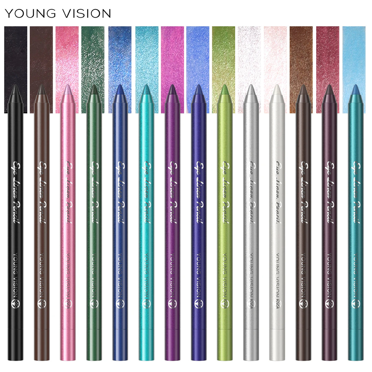 Shimmer & Matte Multi-Color Eyeshadow Sticks | Blendable, Long-Lasting Eye Shadow Pencils Smooth Application for Bold or Natural