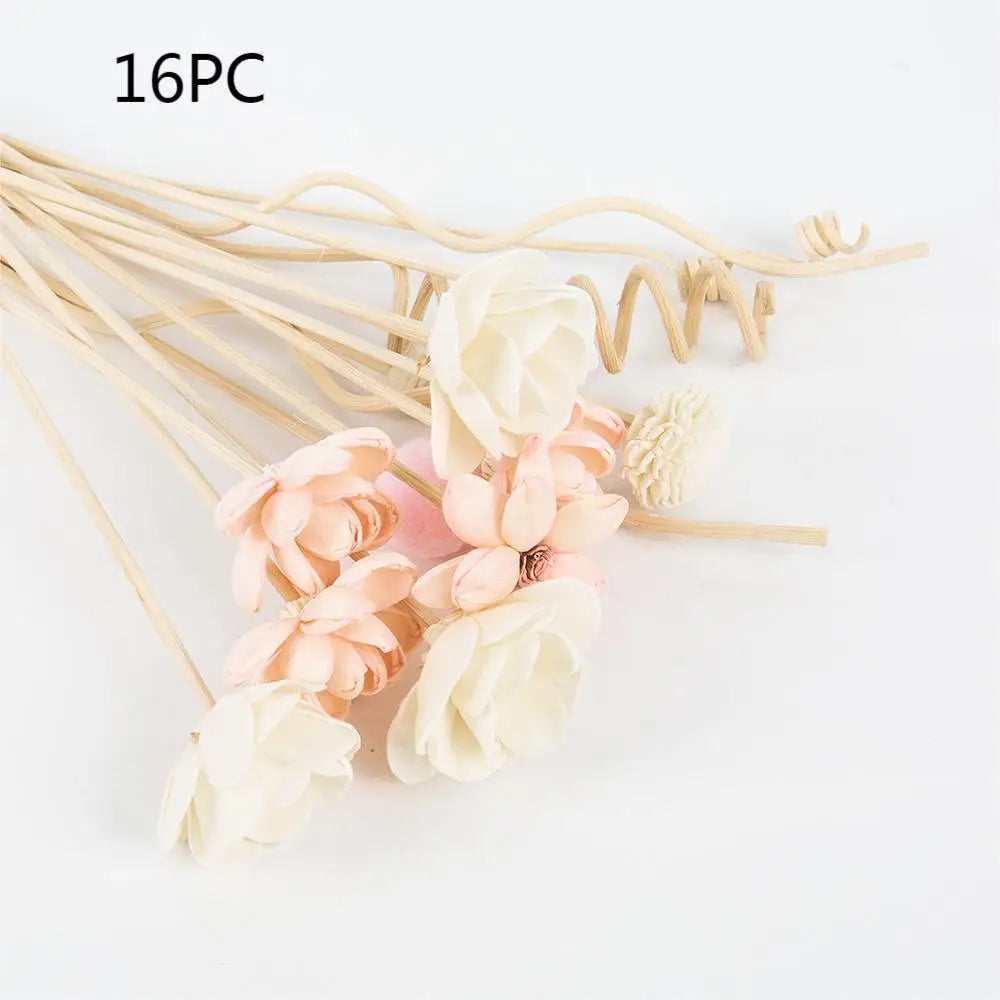 Chrysanthemum Reed Diffuser Sets Artificial Plant Fireless Aroma Vine Combination Desktop Decor Home Fragrance Products