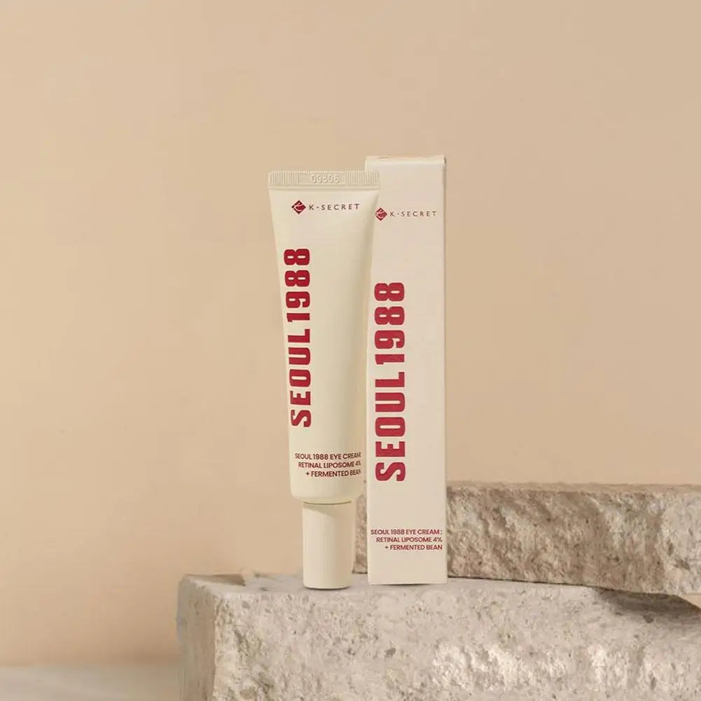 Seoul 1988 Retinol Eye Firming Cream Rice Essence Toner Set Natural Antioxidant Ingredients Suitable for Sensitive Skin