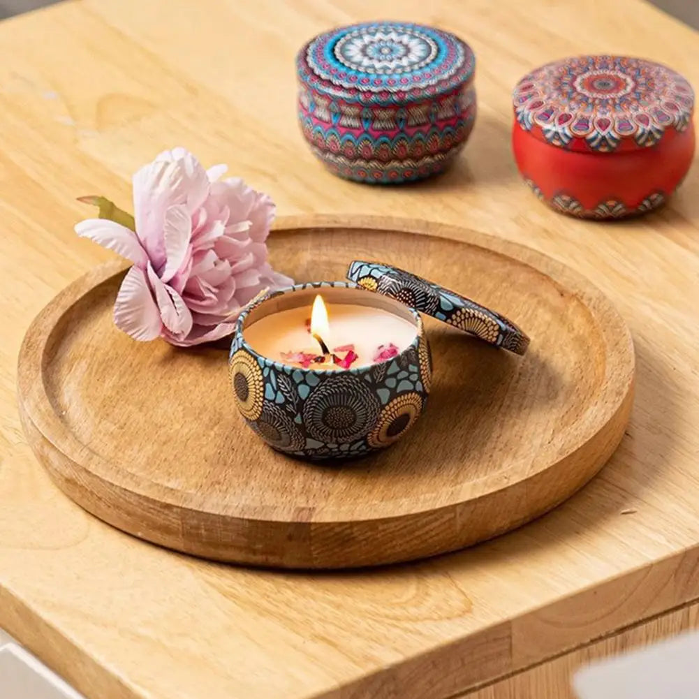 Canned Aromatherapy Candles,Niche High-end Valentine's Day Gifts,Dating Floral Fragrances,Indoor Strong Fragrance,Relaxation
