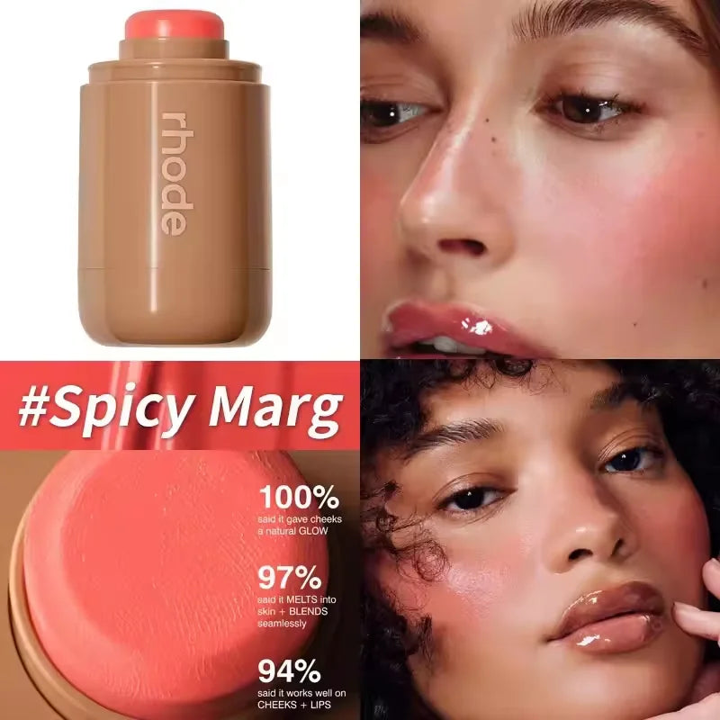 Rhodeskin Lip Gloss Lip Balm Smoothing Lipstick Lines Lasting Nourishing Women Daily Care Makeup Moisturizer Blush Spring Gift