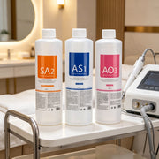 3PCS Skincare Deep Cleansing AS1 SA2 AO3 Water Based Exfoliating Liquid Pore Shrinking Moisturizing Liquid Beauty Salon Facial