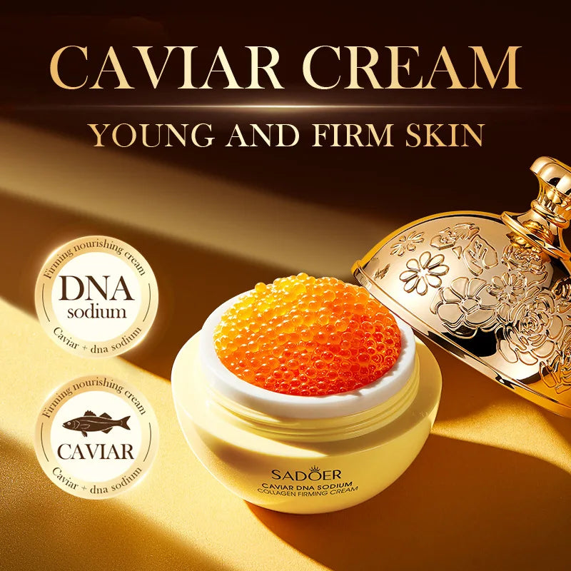 Caviar Firming Face Cream Deep Hydrating Soften Lifting Fine Lines Around Eyes  Area Boost Skin Elasticity Moisturizer Skin Care