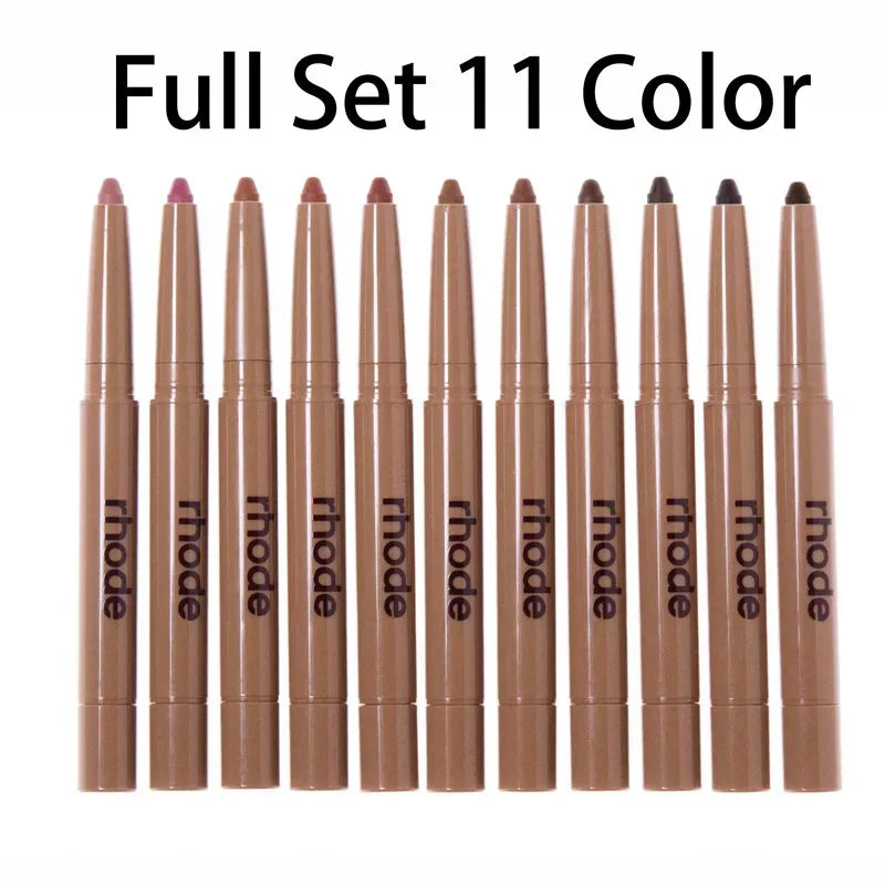Brand Skin Peptide Lip Shape Pen Lip Liner Long Lasting Lip Tint Pencil Pen Makeup Lipstick Powder Blusher Gloss Makeup Lipliner