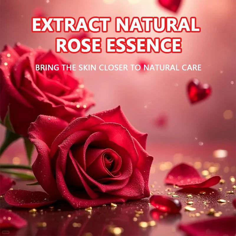 Rose Essential Oil Soap Deeply Cleanses Your Face and Body, Leaving a Long-Lasting Fragrance While Moisturizing and Hydrating