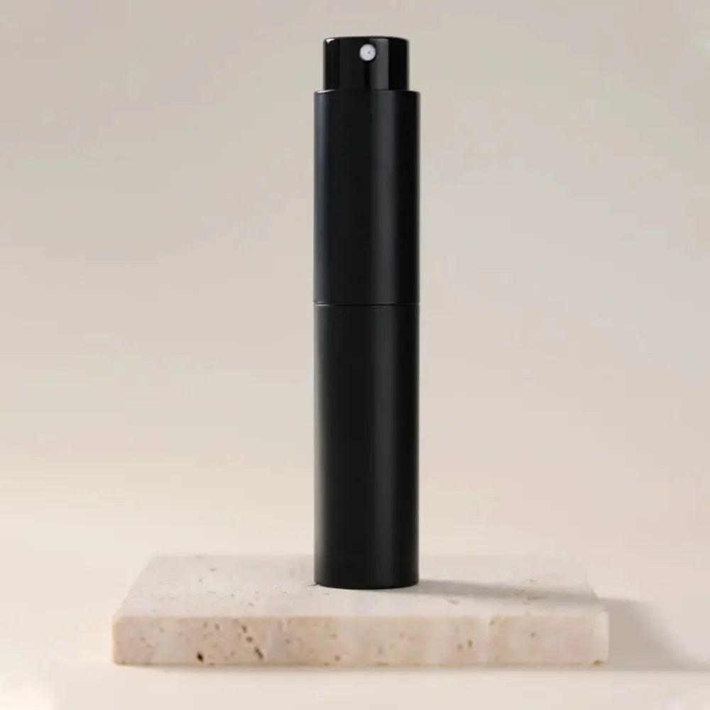 10ml Travel Perfume Sprayer Refillable Empty Dispenser Bottle Mini Cologne Atomizer Black Portable Cosmetics Container