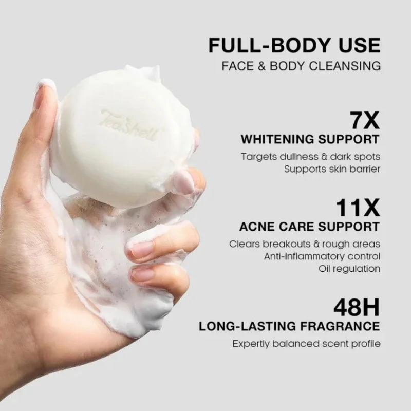 Niacinamide Cleansing Soap Hydrating Body Wash Bar 100g Mild Non Irritating Plant Extracts Suitable For Bathing Handmade Soap