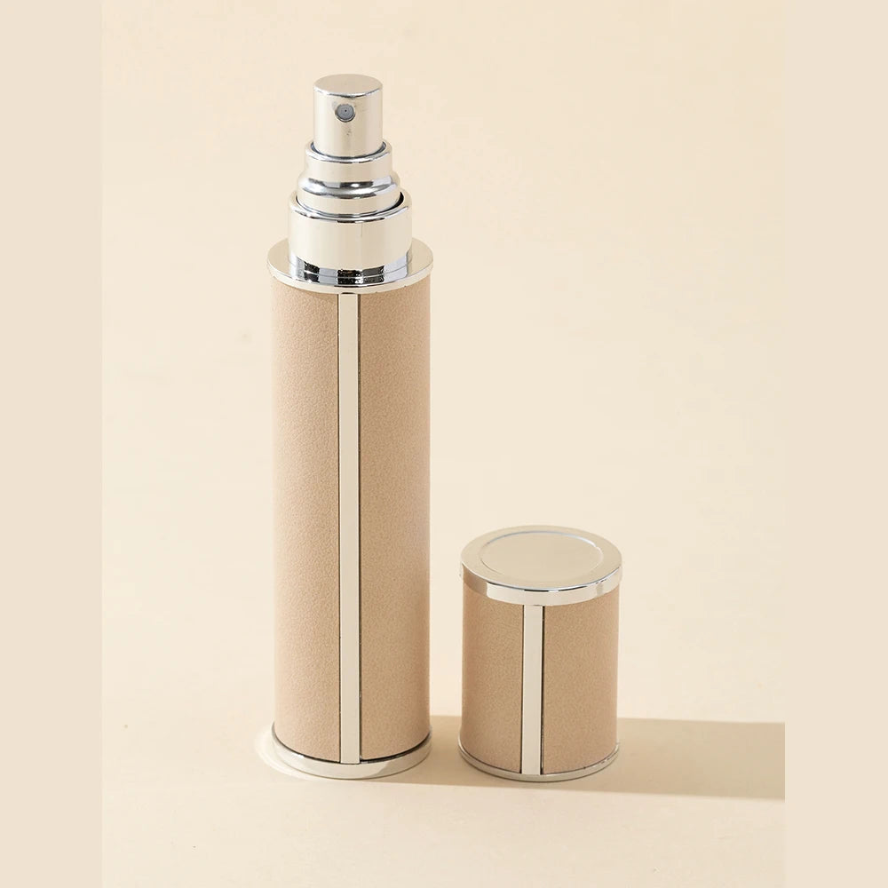 1PC Leakproof 10ml Travel Perfume Atomizer - Portable, Replenishable mini Cologne Dispenser, Glass Inner Bottle