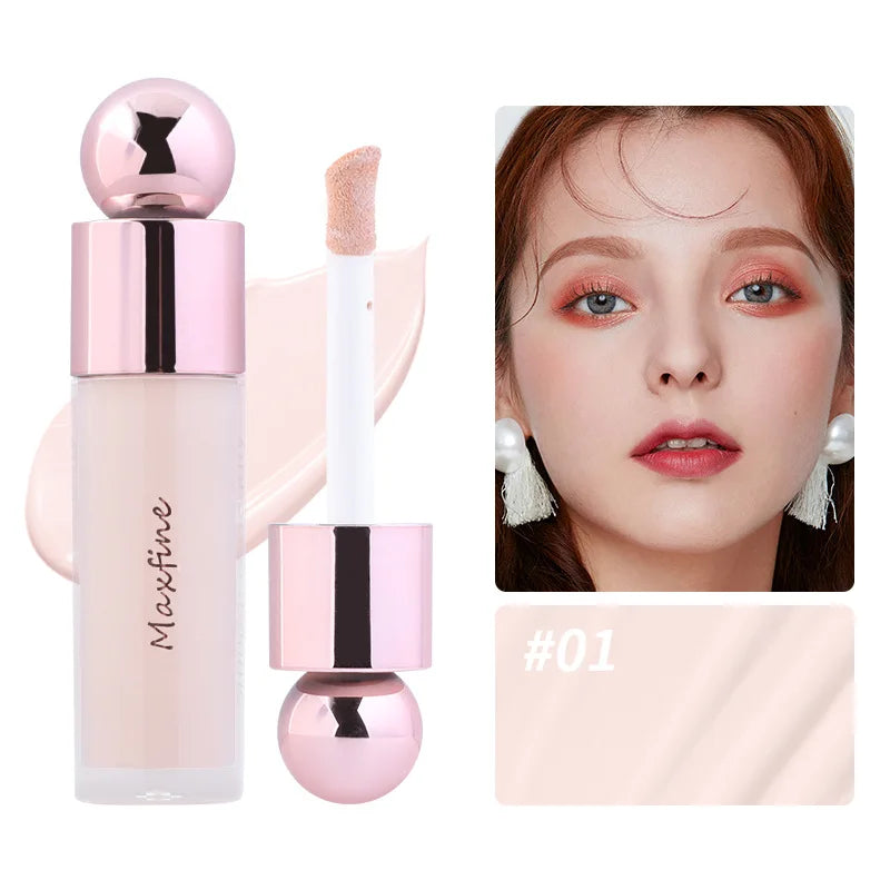 Concealer with Pore Blurring Moisturizing Oil Control Long Lasting Sweat Resistant Non Transfer for Covering Facial Blemishes