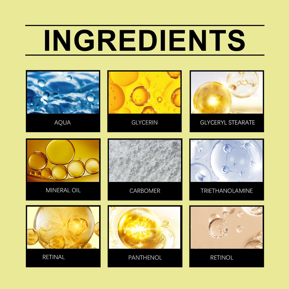 1/2/3/4 Pcs Retinol Face Cream Moisturizing Hydrating Skin Care Gentle Formula for Sensitive Skin Portable Travel Size 15g
