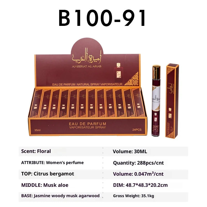10 pack Brand Perfume Musk Women Perfume Unisex Spray Long Lasting Floral Floral Fruity Light Fragrance Gentleman Gift