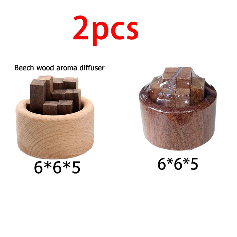 Essential Oil Diffuser Home Perfume Diffuser Expander Beech Wood Reed Diffuser Bottle Eco-Friendly Fireless Aroma Aromatherapy