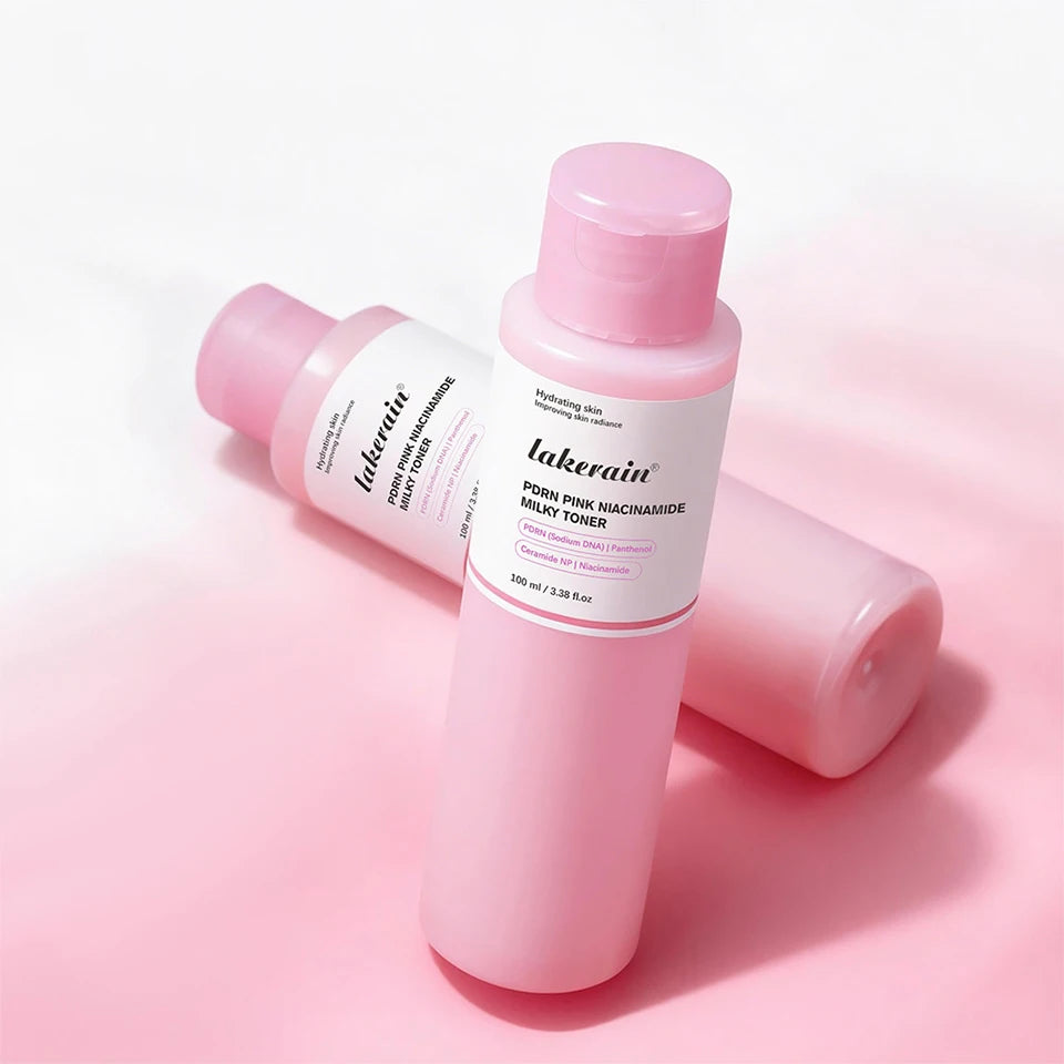 100ml PDRN Niacinamide Essence Toner For Glowing Skin Soothing Moisturizer Deep Nourishing Brightening Facial Water Lotion