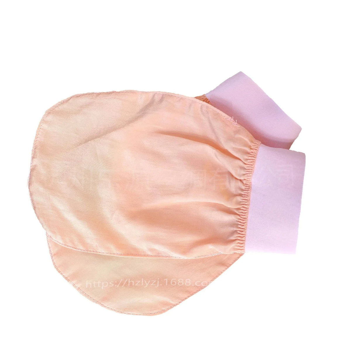 1PC 100% Silk Exfoliating Face Wash Beauty Towel Soft Exfoliating Skin Bath Scrub Silk Bath Face Wash Gloves Bathing Accessories