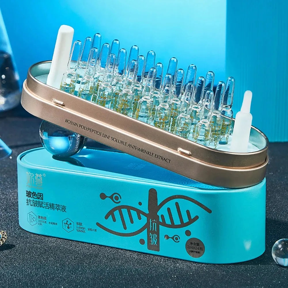 Pro- Xylane Peptide Essence Set  Remove Wrinkles Lifting Facial Hydration Moisturizing Softening Face Serum 24Pcs