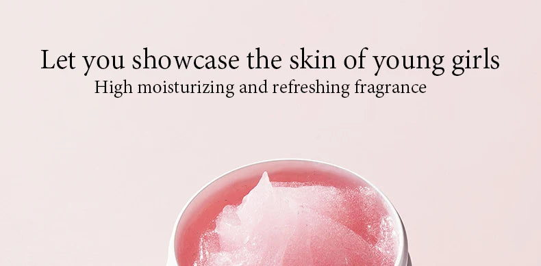 BIOAQUA Honey Peach Exfoliating Facial Cream Scrub Exfoliant Body Scrub Moisturizing Nourishing Exfoliator Face Cream Skin Care