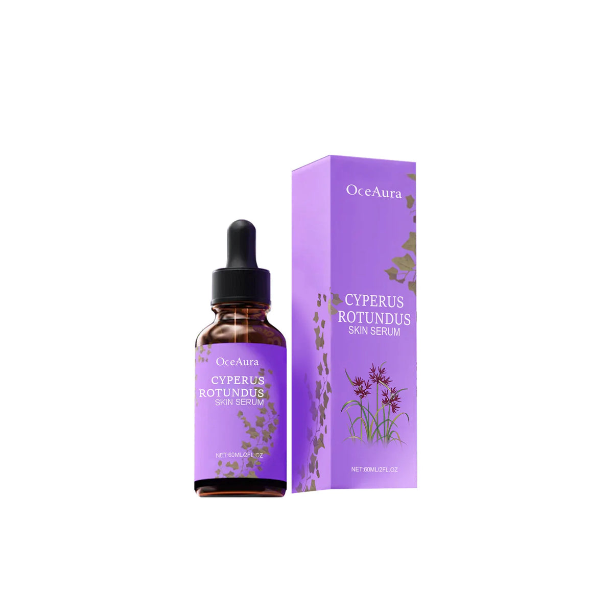 OceAura Pure Cyperus Rotundus Oil for Hair Removal Anti Hair Growth Inhibitor Moisturizing Skin Care Cyperus Hair Removal Oil