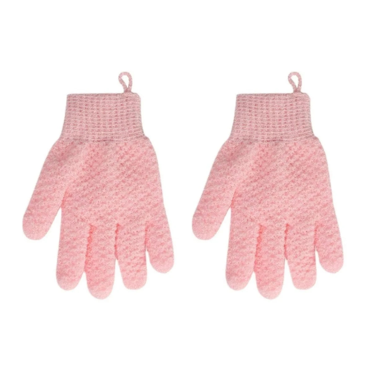 1Pc Five Finger Shower Gloves Frosted Mud Rubbing Towel Scrubbing Tool for Mud Bath Exfoliating Glove with Grip