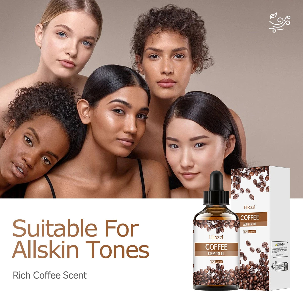 100ml/60ml/30ml Coffee Essential Oil Skin care essential oils Suitable for all skin types Long-lasting fragrance Aromatherapy