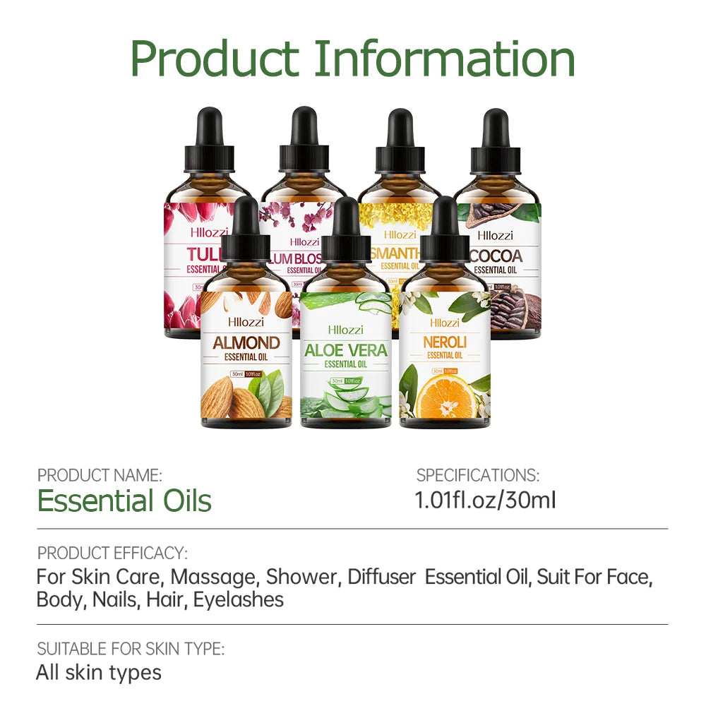 30ml essential oil Moisturizing and nourishing deep repair oil for face, body, nails, hairand eyelashes Suitable for all skin