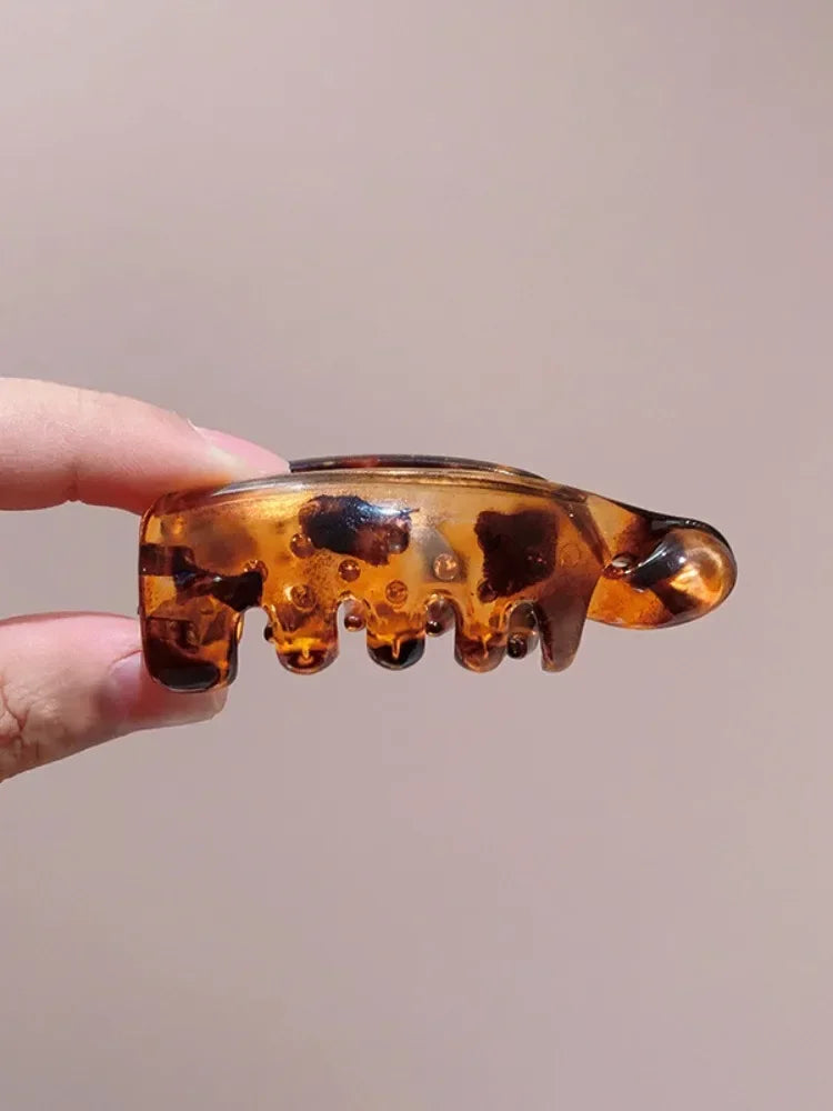 Banana Clips, Small Size, Vertical Clips for Women, Elegant High Ponytail Hairpins, Twist Clips, Simple Hair Accessories