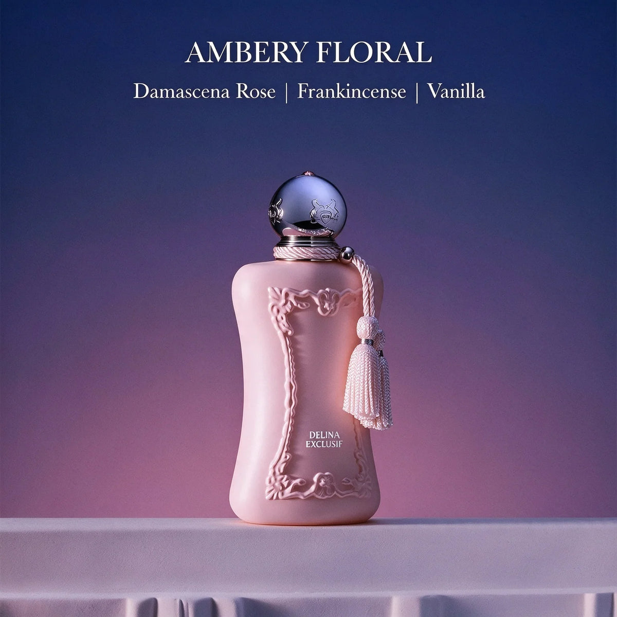 Parfums de Marly Delina Exclusif Perfume Sample 30ml for Women, Rich Floral Fragrance Spray with Incense, Vetiver & Musk