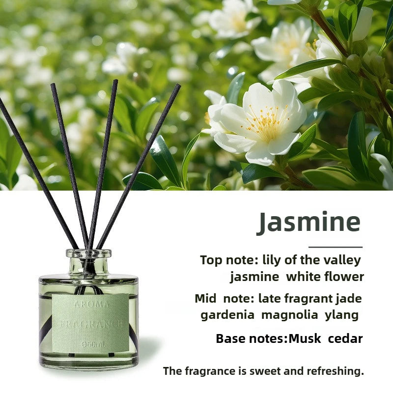 1PC 50ml Reed Diffuser Gift Set Home Fragrance Oil with Reed Sticks Home Air Freshener Essential Oil for Bathroom Accessories