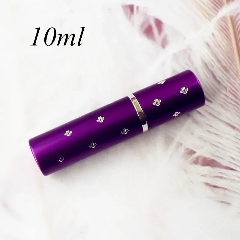 1PC 5ml Small Portable Perfume Bottle 10ml Empty Perfume Atomizer Metal Spray Pump Bottles