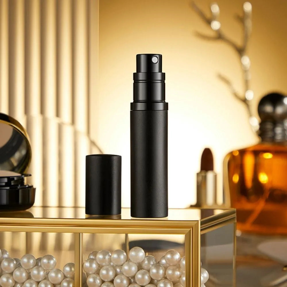 1PC 5ml Perfume Atomizer Portable Liquid Container For Cosmetics Traveling Mini Aluminum Spray Alcochol Empty Refillable Bottle