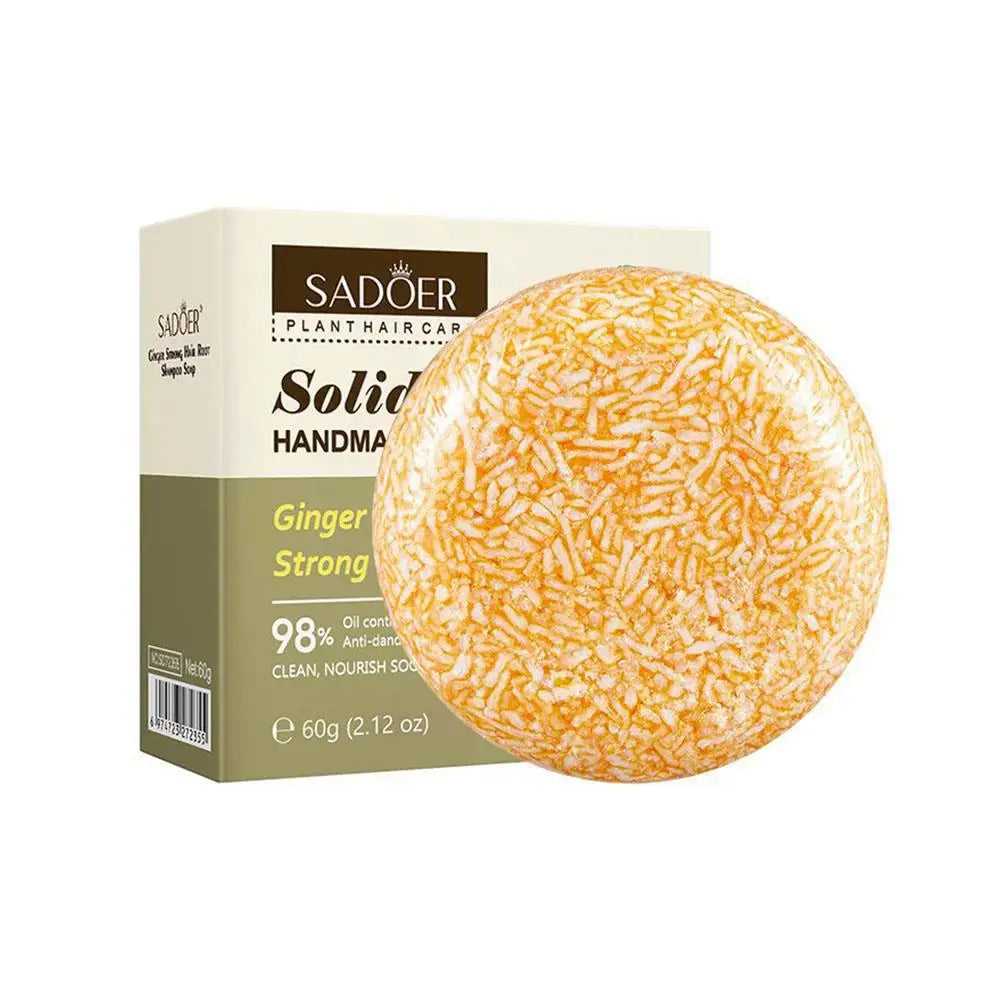 Solid Shampoo Bar Organic Plant Hair Care Soap Anti Dandruff Oil Control Nourishing Natural Handmade Shampoo Soap 60g