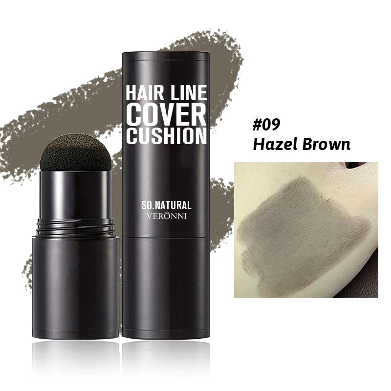 Instant Hairline Powder, Fast Covering Hair Root Concealer, Eyebrow and Beard Lines, and Long-lasting Wind and Sweat Resistant