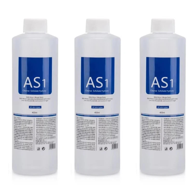 3PCS Skincare Deep Cleansing AS1 SA2 AO3 Water Based Exfoliating Liquid Pore Shrinking Moisturizing Liquid Beauty Salon Facial