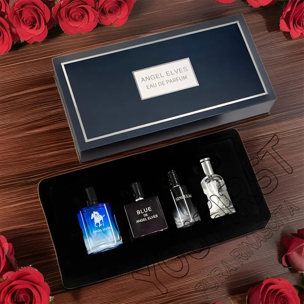 Brand Perfume Men For Date 120ml Pheromone Perfumes Masculinos Lasting Charming Man Spray Parfums Homme Gift Box 4 Pcs Set New