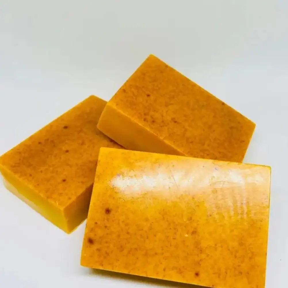 1/3/5Pcs Turmeric Kojic Acid Handmade Soap Scrub for Exfoliation, Moisturizing, Deep Cleansing, Spot Removal, Acne Removal