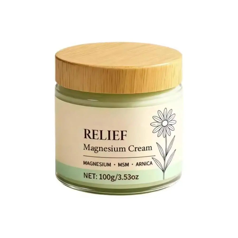 Nerve-soothing magnesium cream Natural ingredients Cream Relieves Tension Muscle Discomfort relax tight muscles