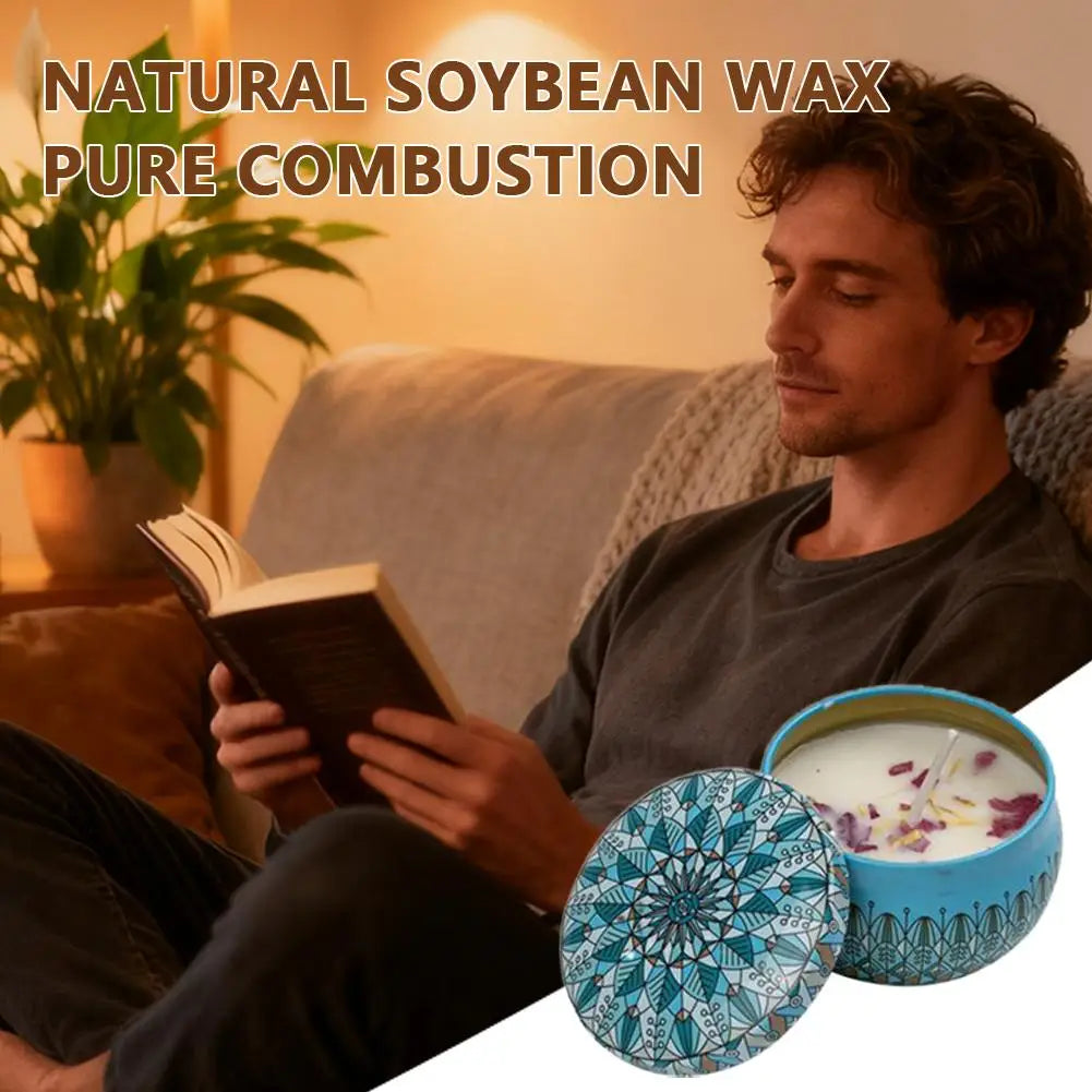 Canned Aromatherapy Candles,Niche High-end Valentine's Day Gifts,Dating Floral Fragrances,Indoor Strong Fragrance,Relaxation