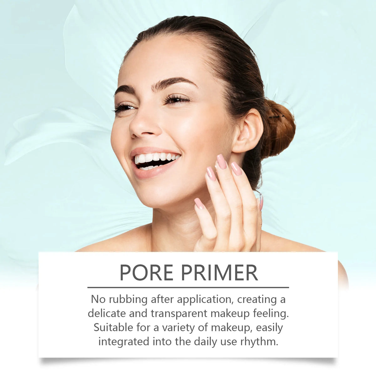 Hoygi Pore Primer Long Lasting Makeup Absorb Excess Oil Fine Texture Refresh Moisturizing Gentle Formula Smoothing Face Primer