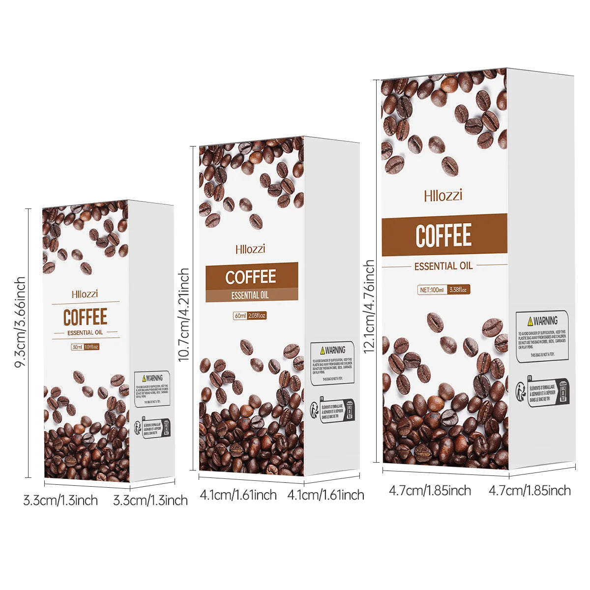 100ml/60ml/30ml Coffee Essential Oil Skin care essential oils Suitable for all skin types Long-lasting fragrance Aromatherapy